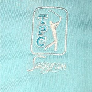 Peter Millar Sz XL golf Polo TPC Sawgrass Logo